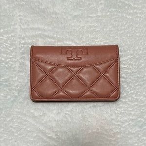 Tory Burch Fleming Mauve Pink Wallet